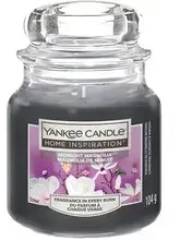 Yankee Candle „Home Inspiration“ vidurnakčio magnolijos kvapioji žvakė, 340 g