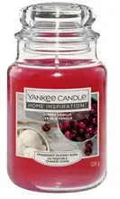 Yankee Candle kvapioji žvakė „Home Inspiration“ maža, vyšnių ir vanilės skonio, 104 g