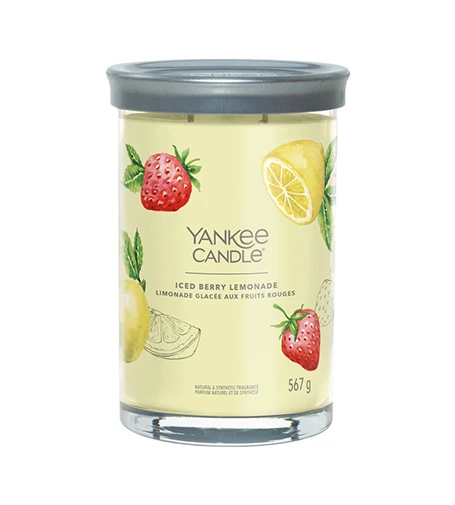 Yankee Candle Aromatinė žvakė Signature tumbler Iced Berry Lemonade 567 g