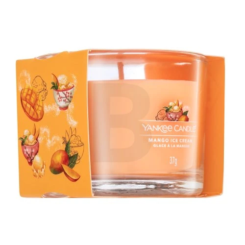 Yankee Candle mini žvakė – Mango Ice Kreminis