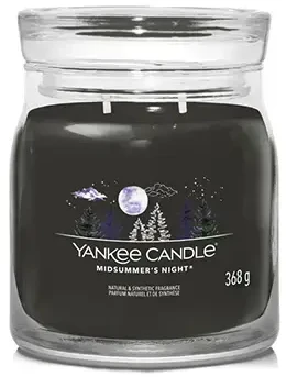 Yankee Candle Aromatinė žvakė Signature glass medium Midsummer´s Night 368 g