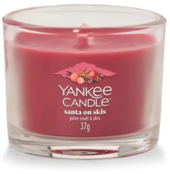 Yankee Candle Santa On Skis kvepianti žvakė, 37 g
