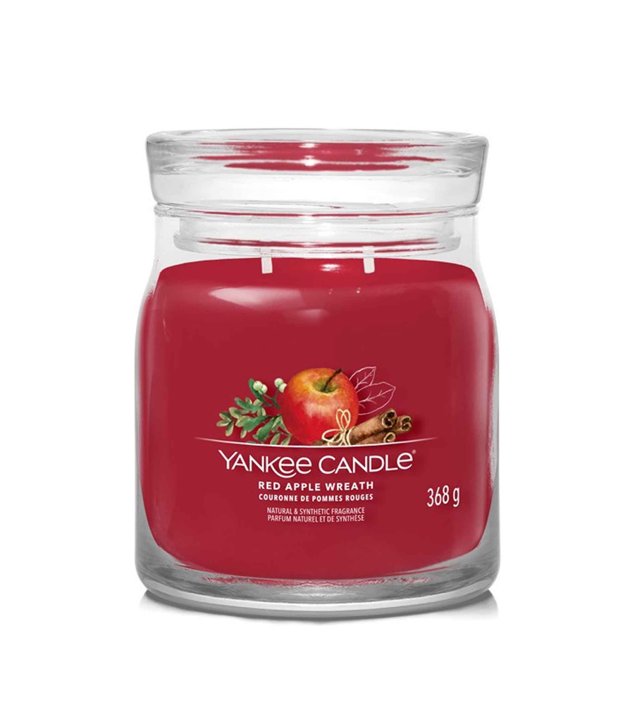 Yankee Candle žvakė „Raudona“ obuolių vainikas, 368 g