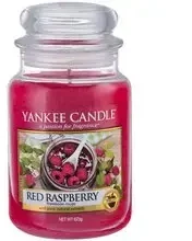 Yankee Candle Raudona Raspberry Scented Candle kvapioji žvakė, 104 g