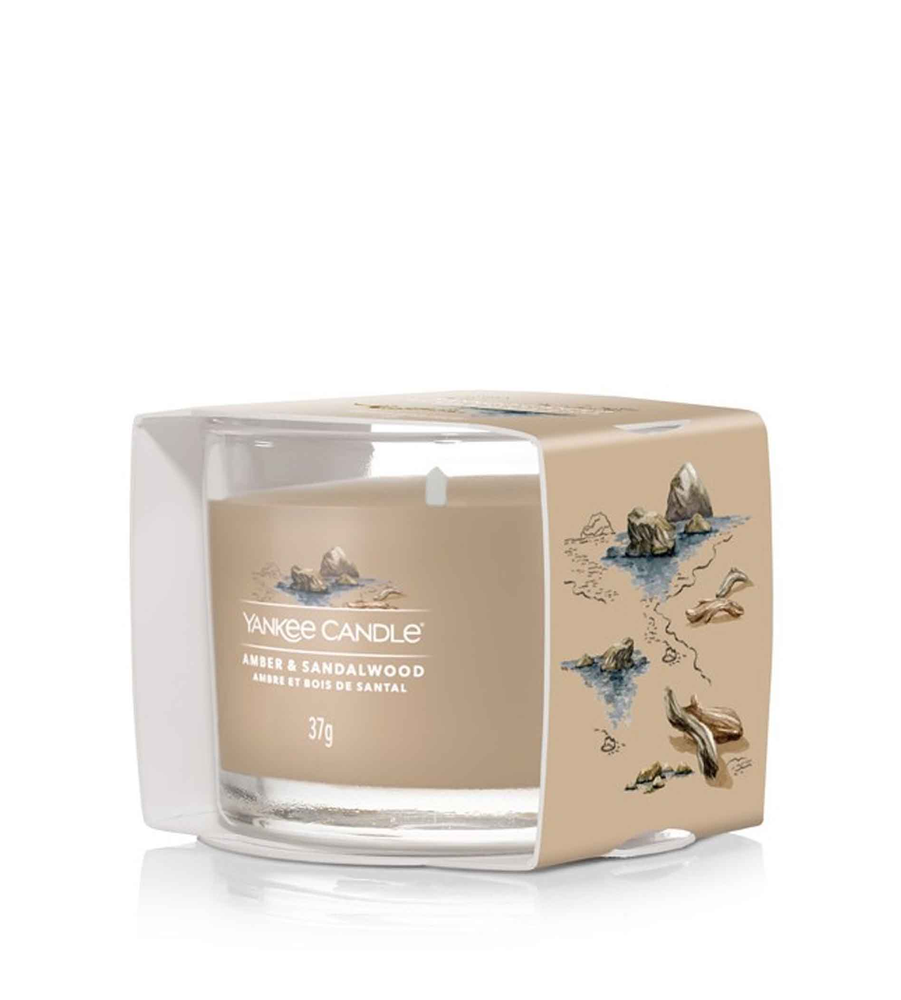 Yankee Candle Amber & Sandalwood kvapioji žvakė unisex, 37 g