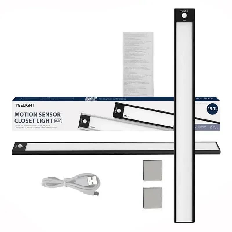 Yeelight Spintos šviestuvas juodas 40cm 2700K