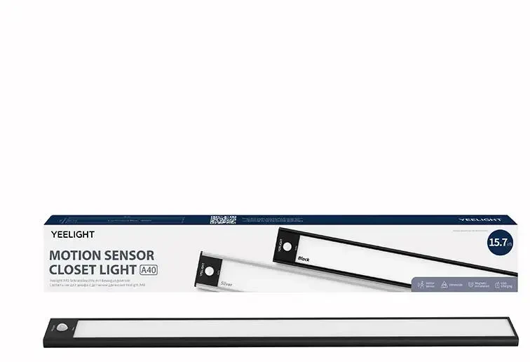 Yeelight Spintos šviestuvas juodas 40cm 2700K
