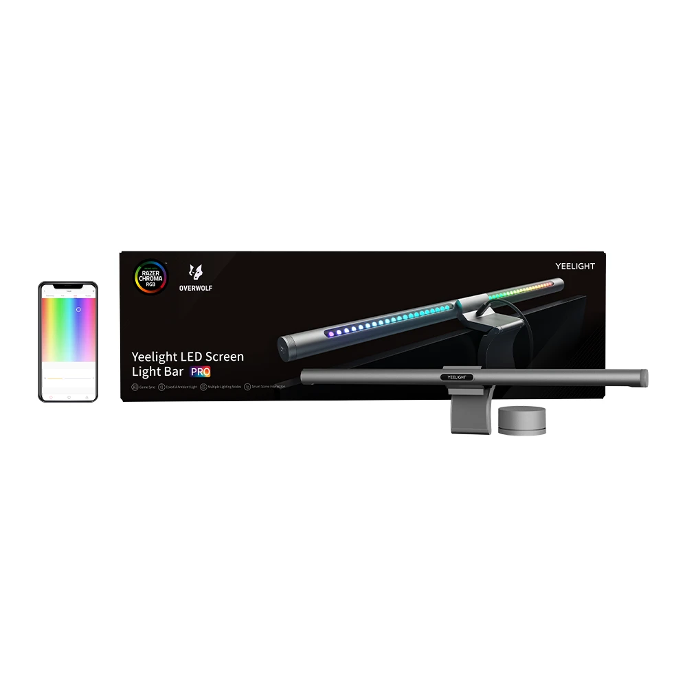 Lubinis šviestuvas Yeelight Screen Light Bar Pro | 10 W | 2700-6500 K | 25000 val. | LED lempa | 100-240 V