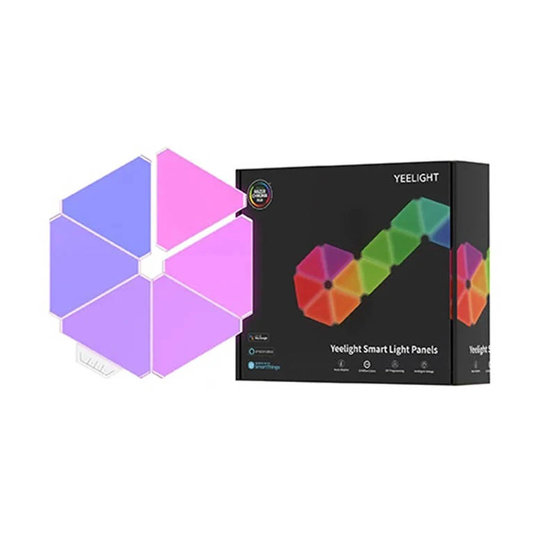 Yeelight Smart LED šviesos skydeliai Yeelight Smart LED šviesos skydeliai YLFWD-012 24 W RGB LED 100-240 V 25000 h