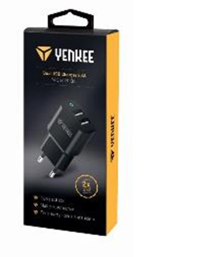 Yenkee Įkroviklis jungiama į tinklą 2 x USB A 12W 2.4A