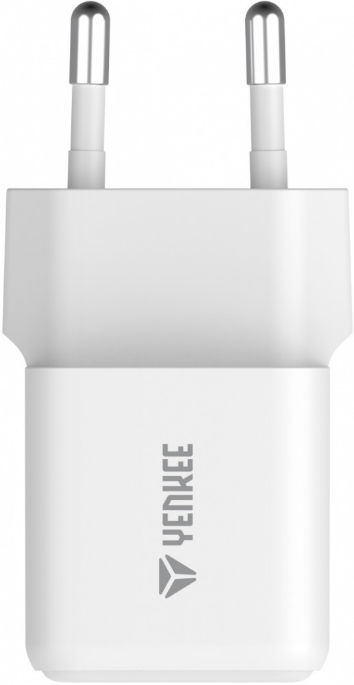 Yenkee Įkroviklis jungiama į tinklą USB C 20W 3A Power Delivery 3.0 QC 3.0 Balta