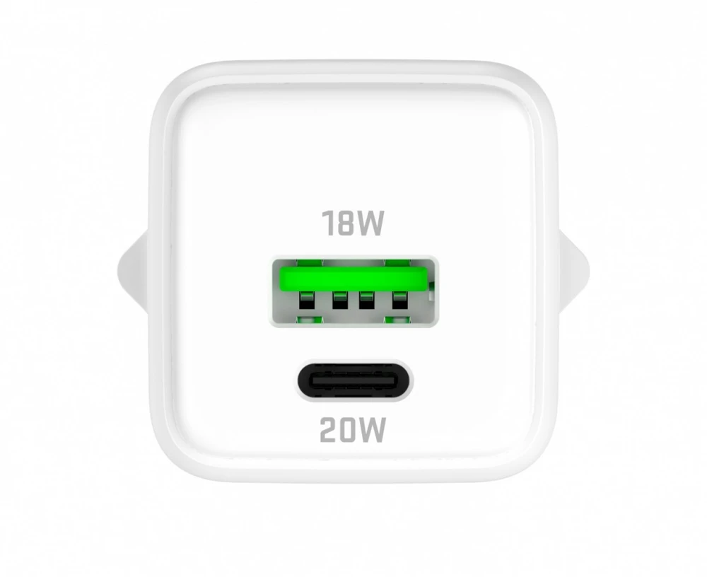 Yenkee Įkroviklis jungiama į tinklą USB C/A 20W/18W 3A Power delivery 3.0 QC3.0