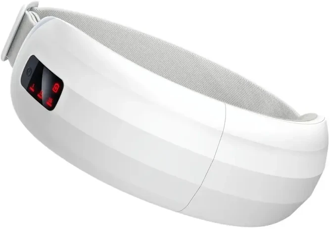 Yesido funkcionalus akių masažuoklis MG13 baltas 600mAh 15 minučių seansai