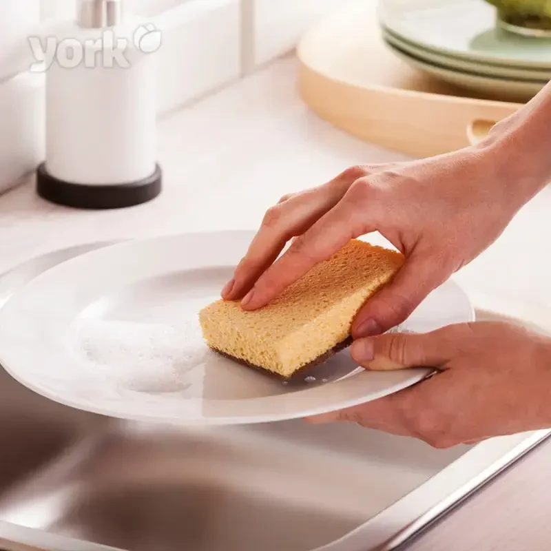 York Eco Natural celiuliozės kempinė indų plovimui ECO 2 vnt.