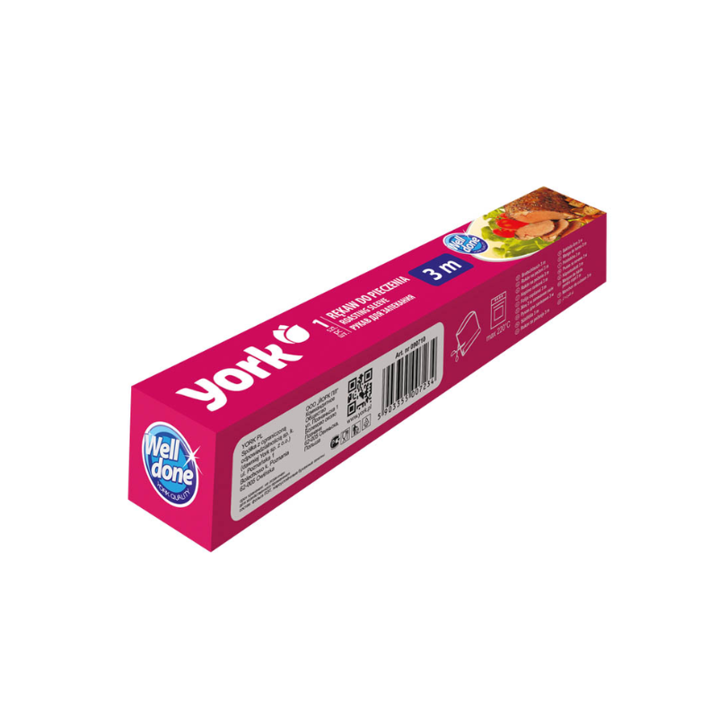 York Rękaw do pieczenia rulonėlyje York 3 m universalus
