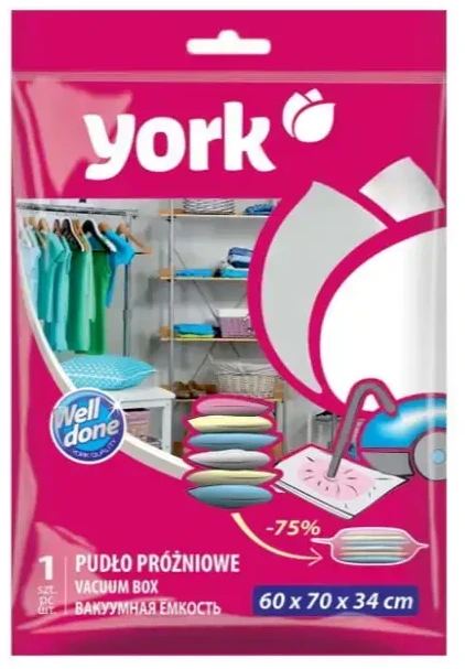Vakuuminis maišas York, 60 x 70 x 34 cm