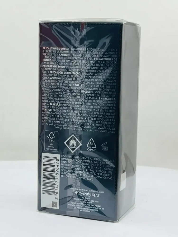 Kvepalai vyrams Yves Saint Laurent Y Intense EDP, 100 ml