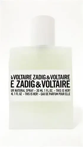 Kvepalai moterims Zadig & Voltaire This is Her EDP, 30 ml