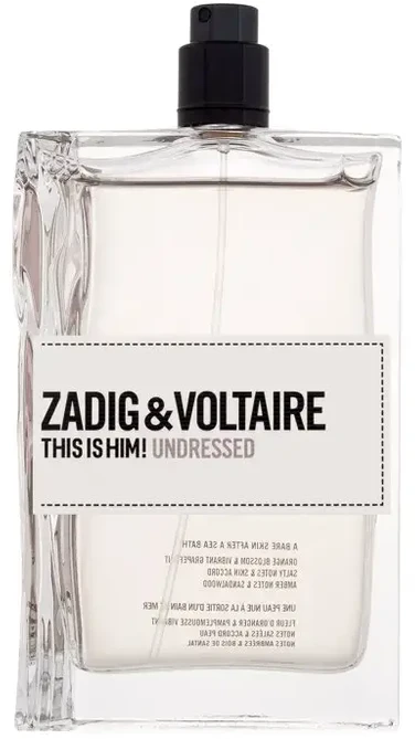 Zadig & Voltaire ZADIGVOLTAIRE THIS IS HIM! UNDRESSED EAU DE TOILETTE POUR LUI TESTER 100ML VAPORIZADOR