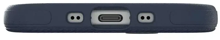 ZAGG dėklas LUXE SNAP, suderinamas su „MagSafe“, skirtas IPHONE 17 Air, tamsiai mėlynas