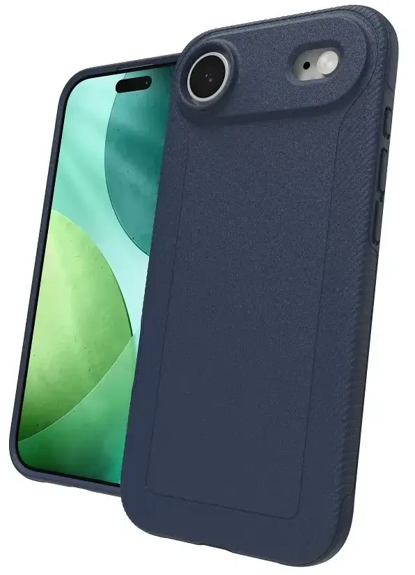ZAGG dėklas LUXE SNAP, suderinamas su „MagSafe“, skirtas IPHONE 17 Air, tamsiai mėlynas