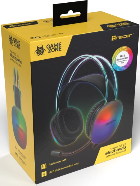 Tracer GZ X2 ausinių spalvota pakuotė