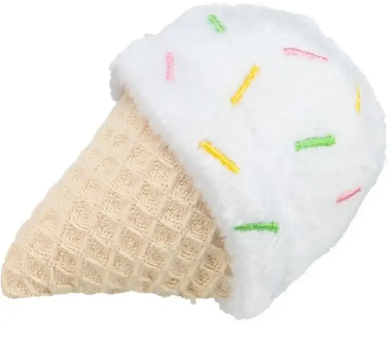 Žaislas katėms - Trixie Ledai ir keksiukai, pliušinis, katžolė, 7 cm, (36 vnt.)