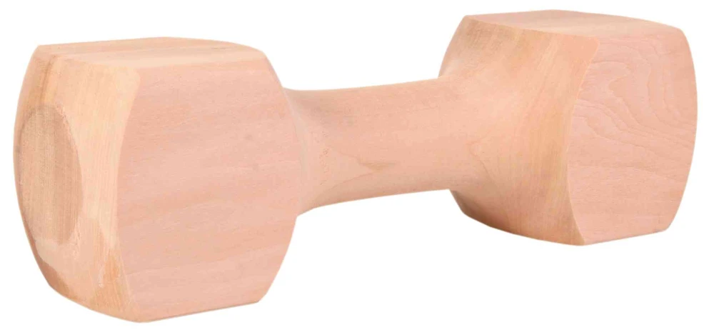 Trixie WOODEN hantelis, skirtas pasiimti 650G