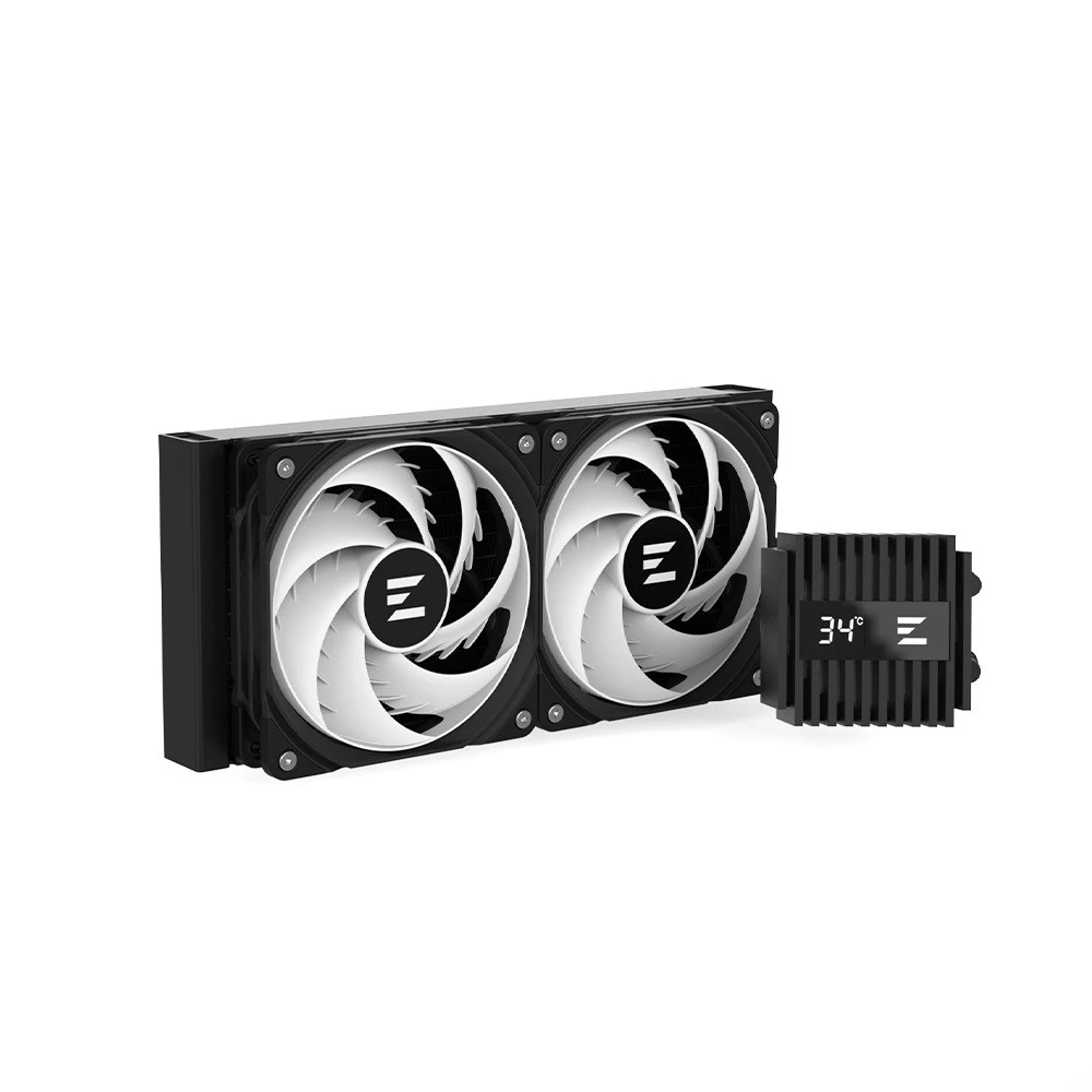 Zalman ALPHA2 A24 su temperatūros ekranu