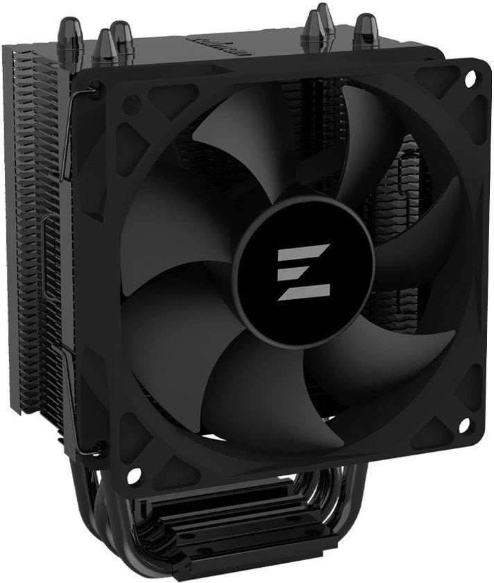 Zalman CNPS4X V2 juodas procesoriaus aušintuvas priekiniu kampu