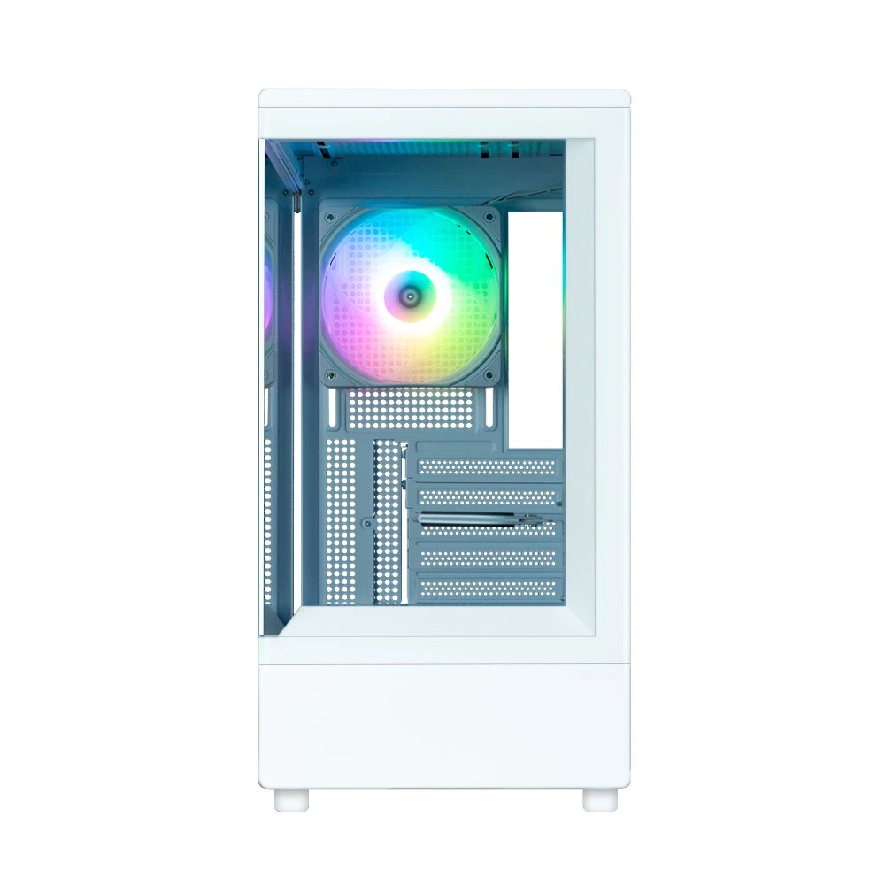 Zalman P10 microatx mini tower korpusas, baltas