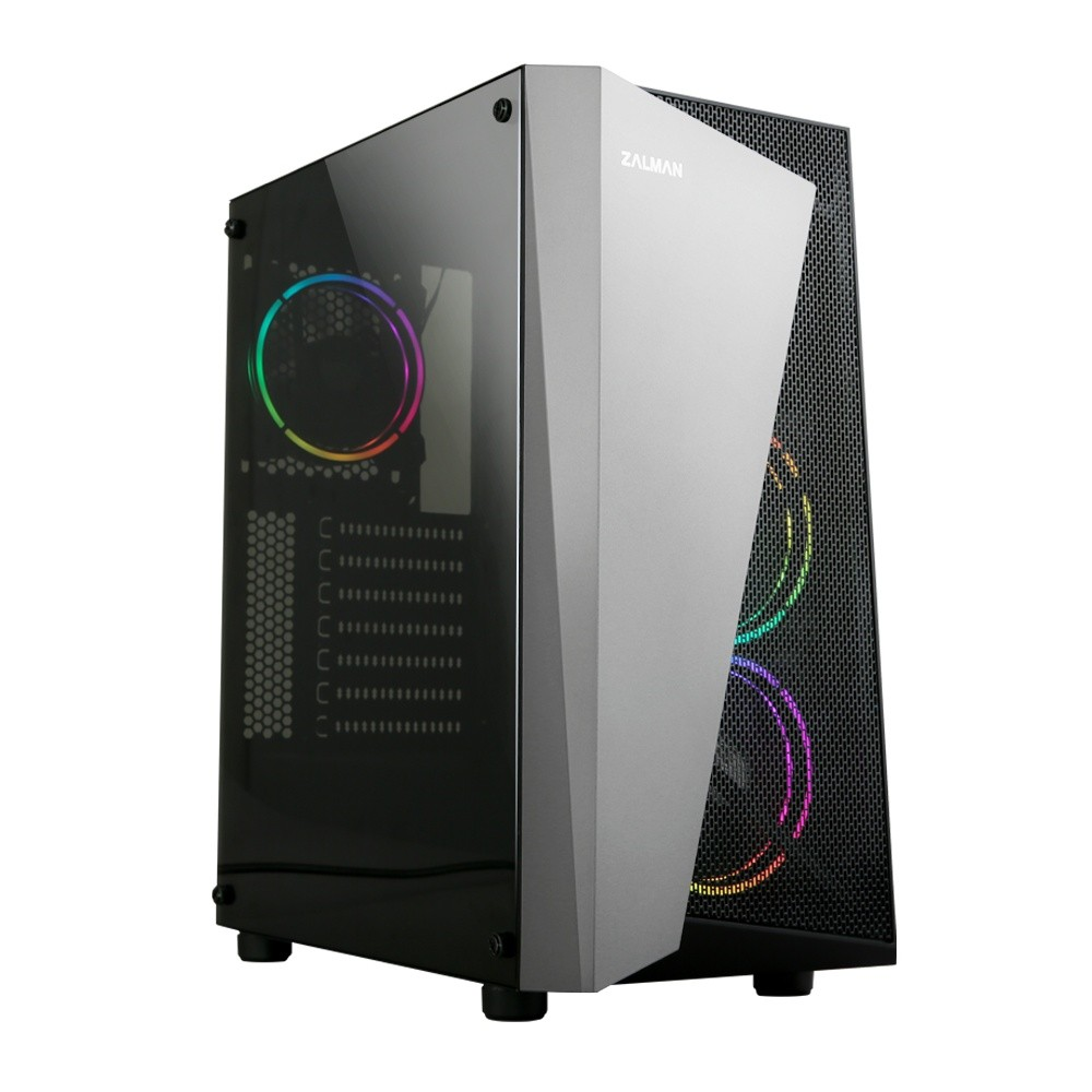 Zalman S4 Plus RGB USB 3.0 con Ventana Negra