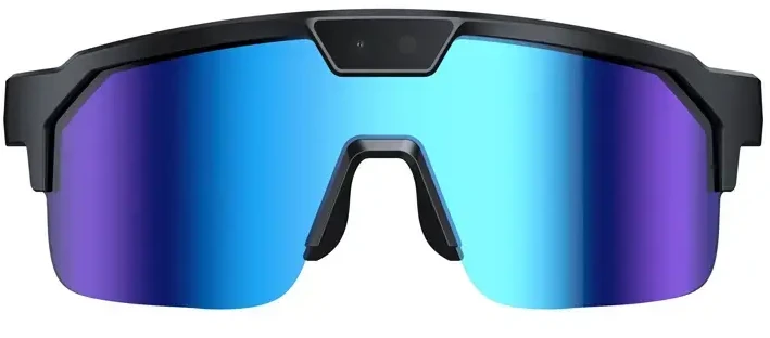 Išmanieji Sportiniai Akinių - Zeblaze Q01 8 MP Kamera, Dviguba Vaizdo Stabilizacija, Realaus Laiko Vertimas Mėlyna
