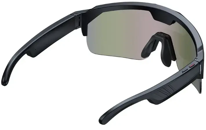 Išmanieji Akinių - Zeblaze Q01 8 MP Kamera, 1200P Vaizdo, Balso Valdymas - Sidabrinė