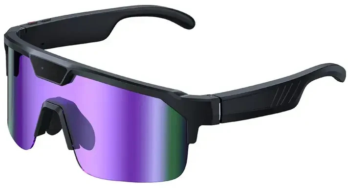 Išmanieji Akinių - Zeblaze Q01 8 MP Kamera, 1200P Vaizdo, AI Vertimas - Purpurinė