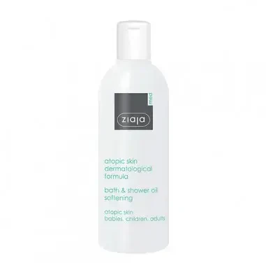 Ziaja atopicinės odos dermatologinė formulė (vonios ir dušo aliejaus minkštinimas) 270 ml