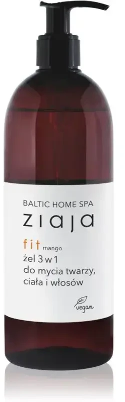 Ziaja Baltic Home Spa Fit Dušo želė & Šampūnas 3 in 1 Dušo želė