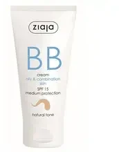 Ziaja BB kremas riebiai ir mišriai odai SPF 15 Light Tone (BB Kreminis) 50 ml