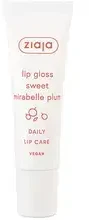 Ziaja Sweet Mirabelle Plum blizgus lūpų balzamas, 12 ml
