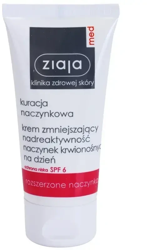 Ziaja Med Capillary Treatment Day Kreminis moterims, 50 ml