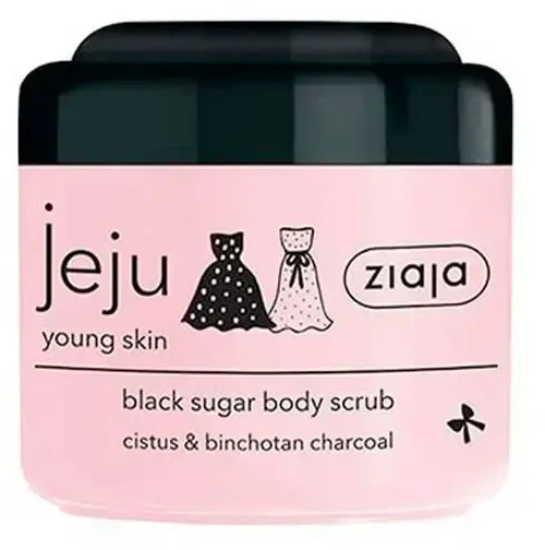 Ziaja Jeju Juodas Sugar Body Scrub (Juodas Sugar Body Scrub) 200 ml