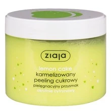 Ziaja Lemon Cake Sugar Body Scrub Body Peeling moterims, 300 ml