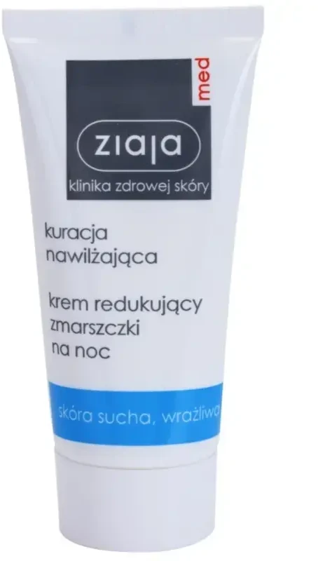 Ziaja Med Hydrating Treatment Night Skin Kreminis moterims, 50 ml