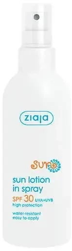 Ziaja Sun Lotion In Spray SPF 30 Apsauginis purškiklis nuo saulės, 170 ml