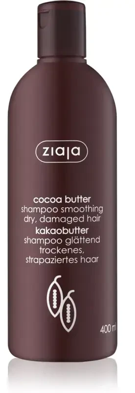 Ziaja Šampūnas, glotninantis su kakavos sviestu, 400 ml.