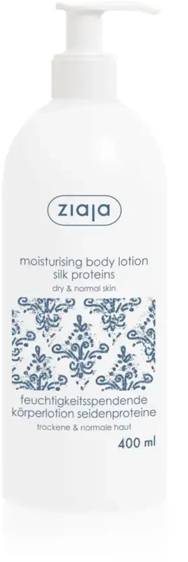 Ziaja Moisturizing Losjonas kūnui Silk Proteins ( Moisturising Losjonas kūnui) 400 ml
