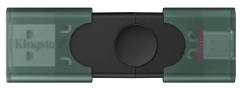 KINGSTON 128GB USB-A + USB-C 3.2 Gen 1 DataTraveler DuoG2