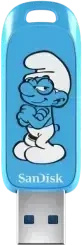 USB laikmena Sandisk Smurfette Edition, 256 GB (SDCZIS-256G-G46)