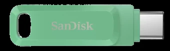 „SanDisk Ultra Dual Drive Go USB Type-C“, „Absinthe Žalias“, pasaulinis, 400 MB/s, 256 GB