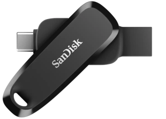SanDisk Phone Drive USB Type-C/USB Type-A įrenginiai, 100MB/s, 512GB - Juodas Color, EAN: 619659206260